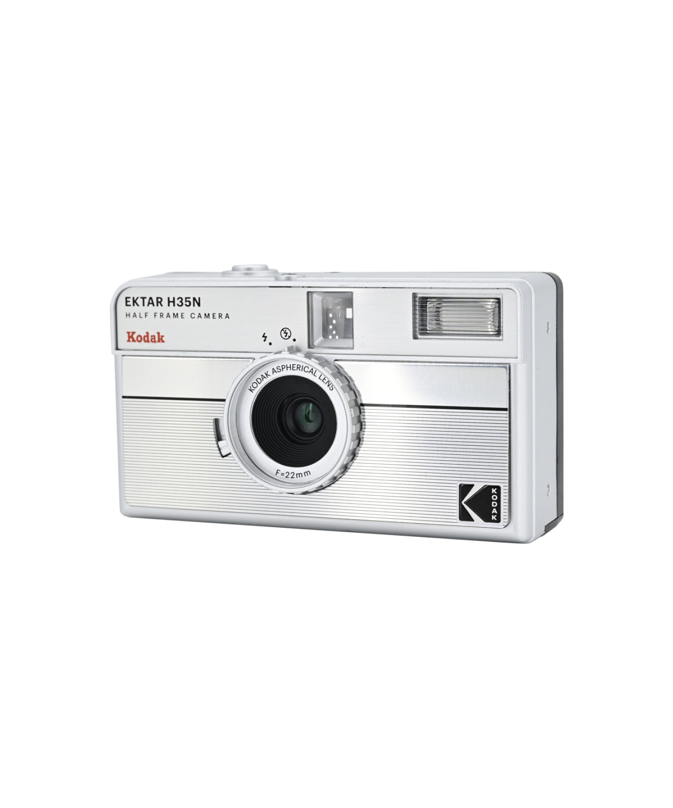 Kodak EKTAR H35N Camera Striped Silver